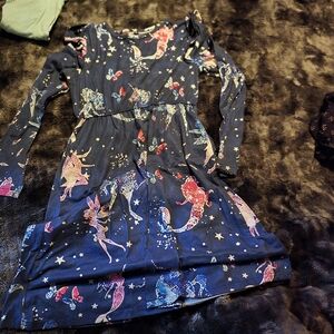 Whimsical Unicorn and Fairy Dress